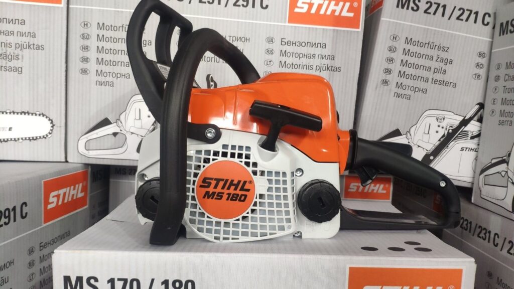 NEU STIHL MS 180 Kettensäge Motorsäge mit 40 cm 1x Schwert 1x Kette wow